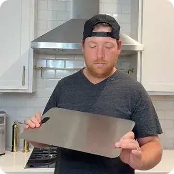 Bloom 100% Pure Titanium Cutting Board