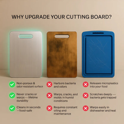 Bloom 100%  Pure Titanium Cutting Board