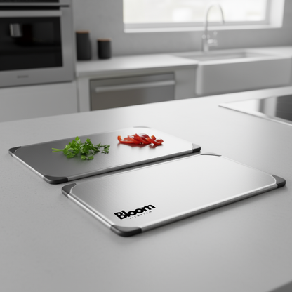 Bloom 100%  Pure Titanium Cutting Board
