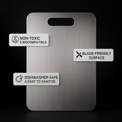 Bloom 100%  Pure Titanium Cutting Board